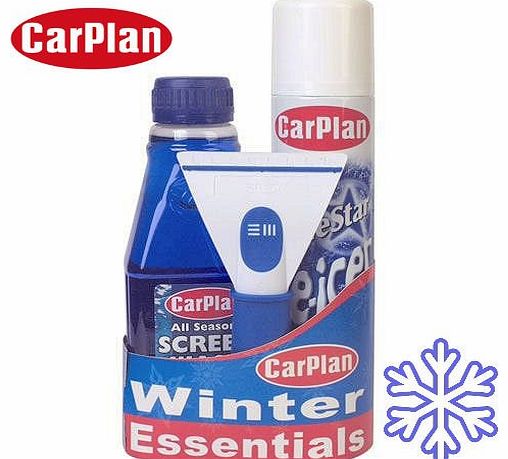 Car Plan NA41551 Winter Essential Car Care Travel Kit