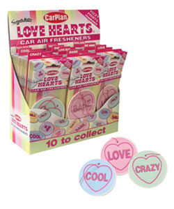 Carplan Love Hearts