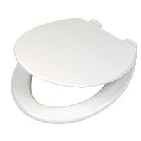 Carrara and Matta Contract Toilet Seats White