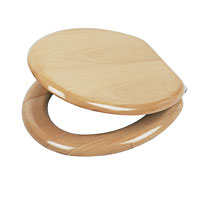 Carrara and Matta Veneered Wood Toilet Seats Beech