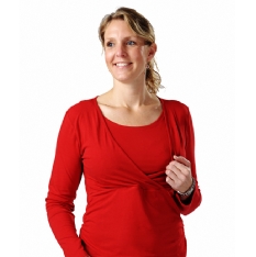 Carriwell Long Sleeve Nursing Top - Kaj