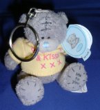 Carte Blanche Greetings Me to You 3` Plush Keyring - Big Hugs and Kisses