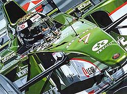 Carter Colin Carter -Return of the Cat- Eddie Irvine- Jaguar 2000- Ltd Ed 250 Shipped in protective tube. L