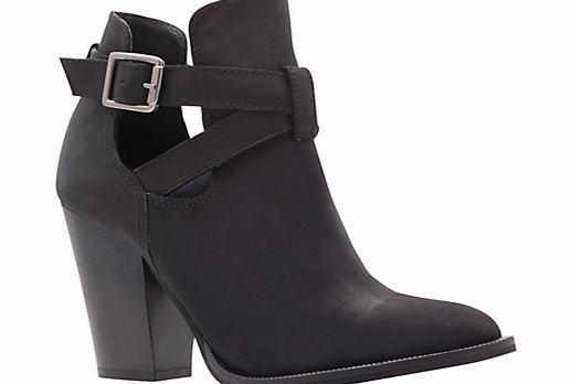 Carvela Shilling Leather Ankle Boots, Black