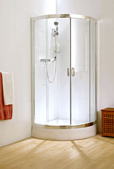 cascata Glide Full-Arc Shower Enclosure 90x90cm