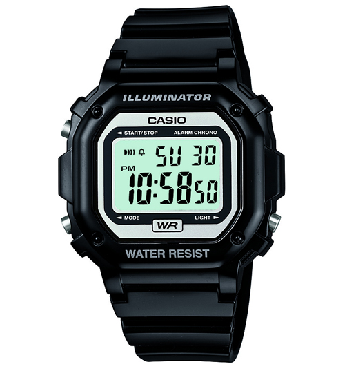 Casio Black Retro Illuminator Watch from Casio