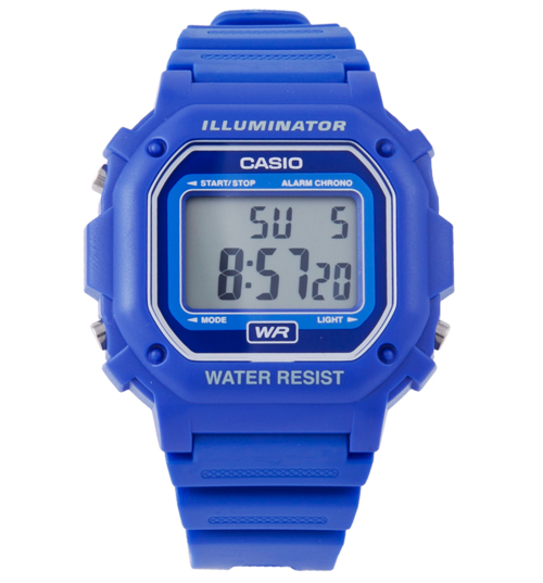 Casio Blue Retro Illuminator Watch from Casio