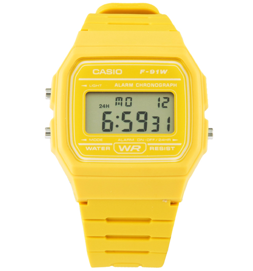 Classic Mustard Yellow Watch from Casio