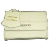 Casio EX-ZCASEL-7B Leather Case (Cream)