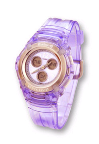 Ladies Baby-G Watch Lilac BG191/6BVER