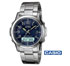 Casio MENand#39S WAVE CEPTOR WATCH (BLUE)