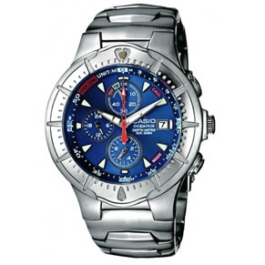 Casio OC-505D-2AVEF Blue Dial Oceanus Bracelet