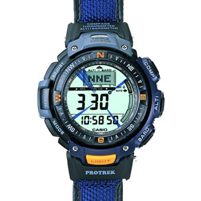 Casio PRG-40B-2VUR Triple Sensor Real-Time Compass