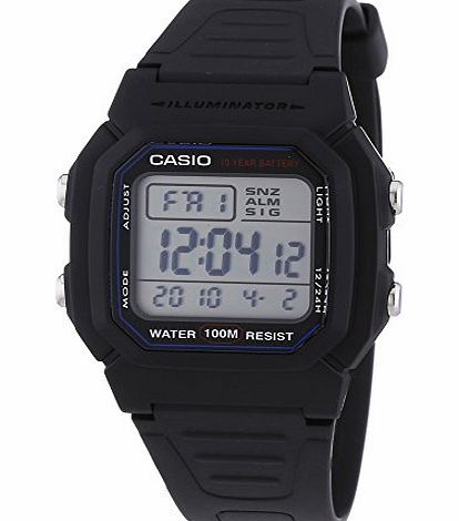 W-800H-1AVES Mens Resin Digital Watch