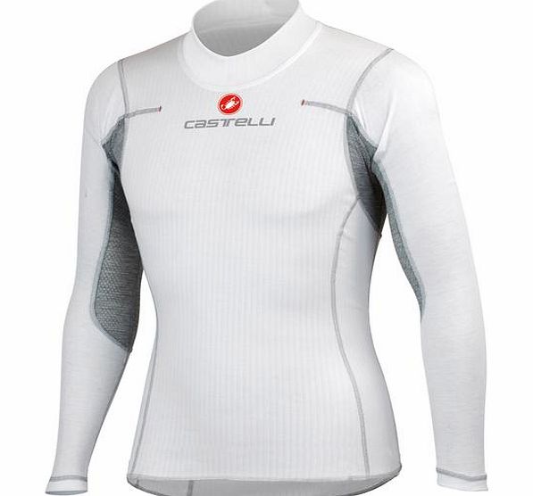 Castelli Flanders Long Sleeve Baselayer in White