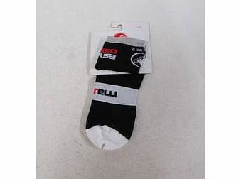 Castelli Rosso Corsa 6 Socks - Small/medium (ex