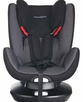 Casualplay Wave Group 1-2 Car Seat - Grey & Black