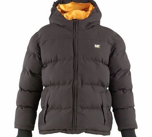 Caterpillar Boys Black Puffy Jacket