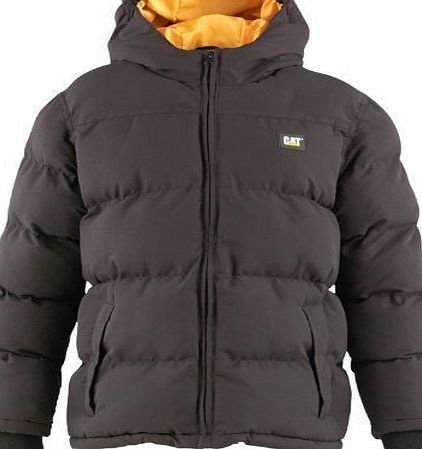 Caterpillar Boys Puffa Jacket Kids Coat Junior Padded Winter Jacket Black, Navy, True Blue Boyswear Sizes 4/5, 6/7, 8/9, 10/12. 14/16, New (14/16 Years, Navy)