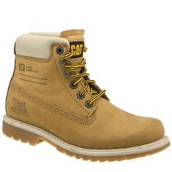 Caterpillar Female Moody Nubuck Upper Casual in Natural - Honey