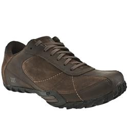 Caterpillar Male Caterpillar Freestand Leather Upper in Brown