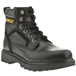 Caterpillar Male Caterpillar Stick Shift Leather Upper Casual Boots in Black