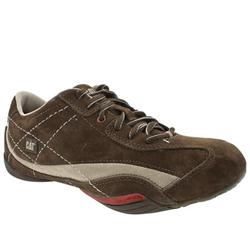 Caterpillar Male Slake Suede Upper in Brown