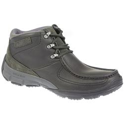 Caterpillar Male Teague Leather Upper Textile Lining Boots in Black