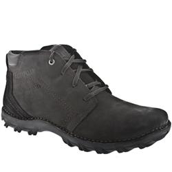 Caterpillar Male Transform Nubuck Upper Casual Boots in Black