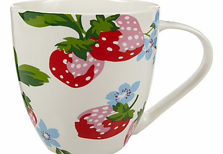 Cath Kidston Fine China Mug, Strawberry