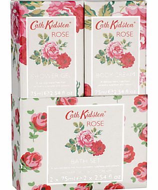 Rose Bath & Shower Gift Set