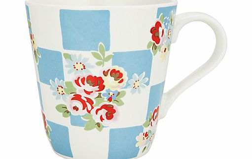 Cath Kidston Rose Check Mug, 0.5L