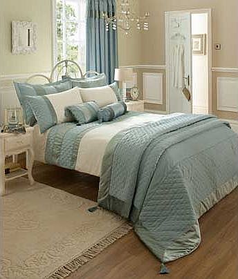 Catherine Lansfield Classique Blue Duvet Cover