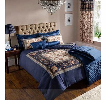 Catherine Lansfield Rochester Navy Duvet Cover