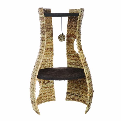 Catit Design Natural Banana Leaf Cat Hangout/ Furniture with 2 Platform Areas