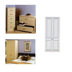 Caxton - Liberty 2 Door Wardrobe