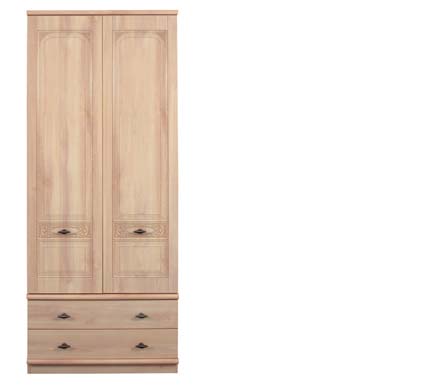 Furniture Florence 2 Door Wardrobe with