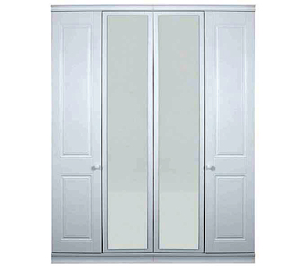 Furniture Henley 4 Door Wardrobe