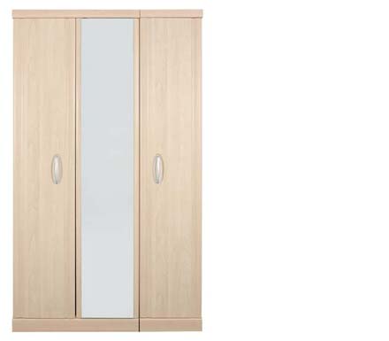 Furniture Strata 3 Door Wardrobe with