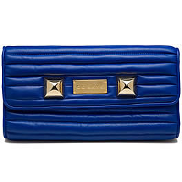 Cc Skye Super Size Niki Clutch in Cobalt Blue