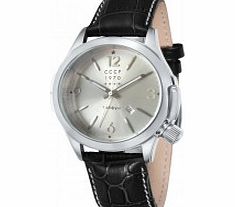 CCCP Mens Shchuka Silver Black Watch