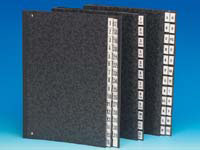 CE black bring forward organiser file, 1 to 31