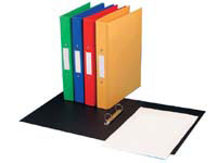CEB CE black polypropylene 2 ring binder with 25mm