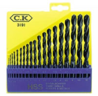 Ceka Ck HSS Drill Bit Set of 19