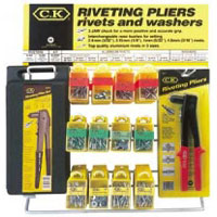 Ck Rivets/Pliers 3825LS Contg: