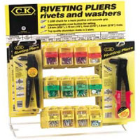 Ck Rivets/Pliers 3827LS Contg