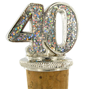 40th Bottle Stopper