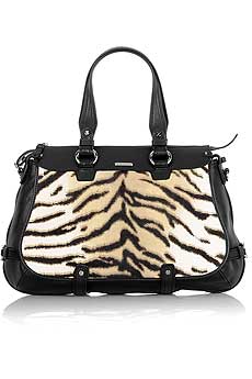 Celine Lirine tiger print tote