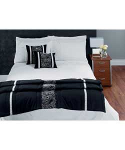 Celine Single Duvet Set - White