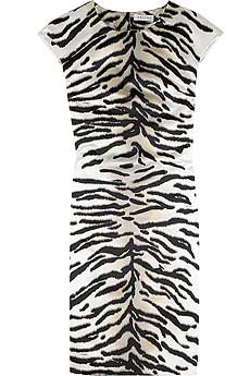 Tiger print dress